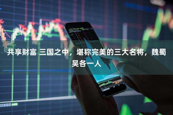 共享财富 三国之中，堪称完美的三大名将，魏蜀吴各一人